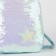 Baby backpack for a girl with segments "Star", lightning department, blue color