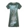 Homemade dress, olive color, size 56