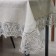 The tablecloth is “openwork”, 150 x 220 ± 5 cm, p/e
