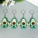 Trick rubber "Avocado Sumoist" 5x2x4 cm