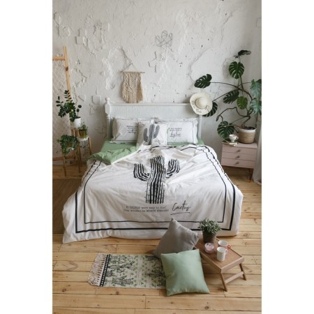 Bed linen "Ethel" 2 joint venture cactus 175x215 cm, 200x220 cm, 50x70+3 cm - 2 pcs-17