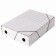 Archive folder on gum Calligrata, microhofrocard, 100 mm, white, up to 900 liters