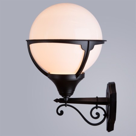 Street lamp Monaco, 75W, E27, IP44, Black Color