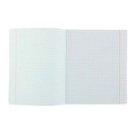 Notebook 24 sheets in a folk cage, covered paper cover, green-1
