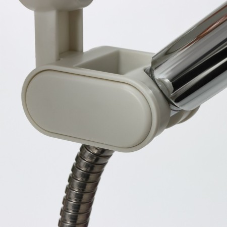 Holder for a shower watering can on a suction cup, 6.8 × 5.5 × 12 cm, white color-6