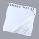 Flower film Two -way Packing "Love You", white, 56 x 56 cm