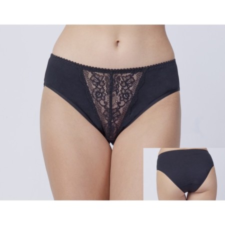 Women's panties Lengy, size 52, black color