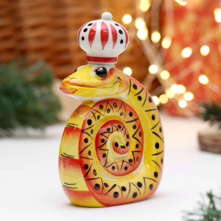 Porcelain Flame "Snake of Moscow Wall", 13 cm, 100 ml-1