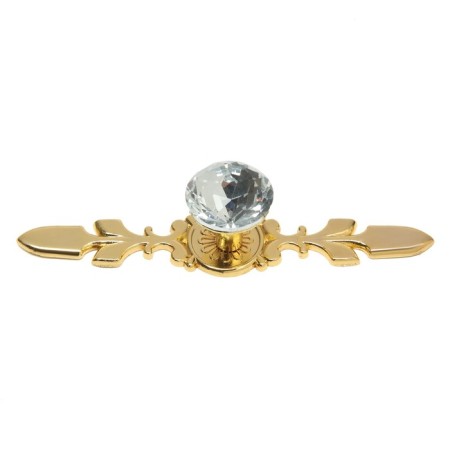 Handle button cappio, d = 20, l = 120 mm, color gold-4