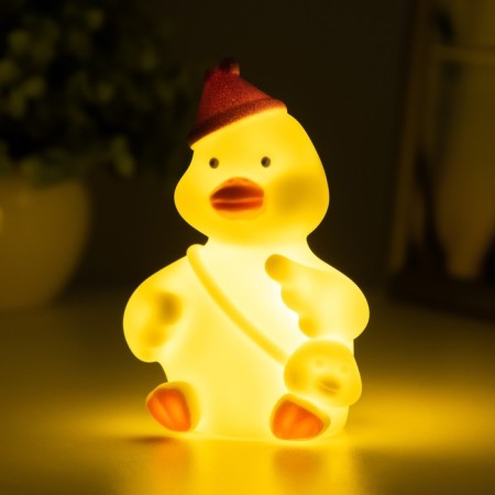 Nightlight "Duck" LED 2W from battery 3xlr44 white 6x7x11 cm Risalux-2