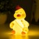 Nightlight "Duck" LED 2W from battery 3xlr44 white 6x7x11 cm Risalux