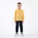 Children's set (longshille/pants), yellow color, height 98cm