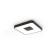 Ceiling light Mantra Coin, Led, 3900lm, 2700-5000k, 440x440x70 mm, black color black