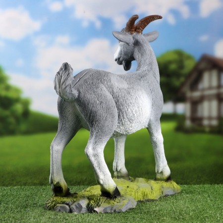Garden figure "Small goat" 47x43x20cm-2