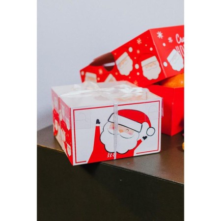 Box for the Capcake "Happy New Year!", 16 x 16 x 10 cm, New Year-8