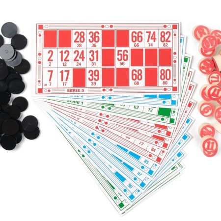 Russian lotto, board game "Gift", 18 x 10 cm, 20 chips-2