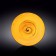 Deep plate Wilmax England Spiral, D = 25.5 cm, 1.5 l, yellow color
