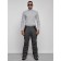Semi-combinezone ski insulated male winter, size 48, dark gray color