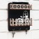 The keybox is wall -mounted with a shelf and a pocket, a bicycle, 19.2 x 20 cm.