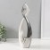 Souvenir Ceramics "Elegant Love" Silver-White 38x13x6 cm