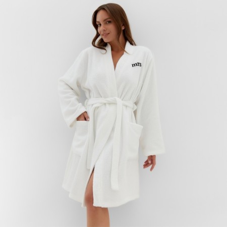 Troubleshoot bathrobe. "Mrs." rr 50-52, white-4