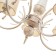 Svetlana chandelier 5x60W E14 white 54x54x42cm SVK