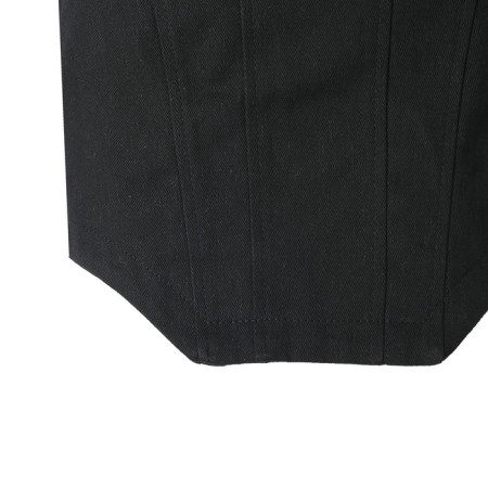 Top female denim Mist: Denim R.48, Black-8