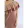Dress with a stream on one shoulder, size 48