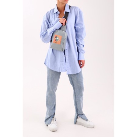 Bag with holographic patch Expextations-9