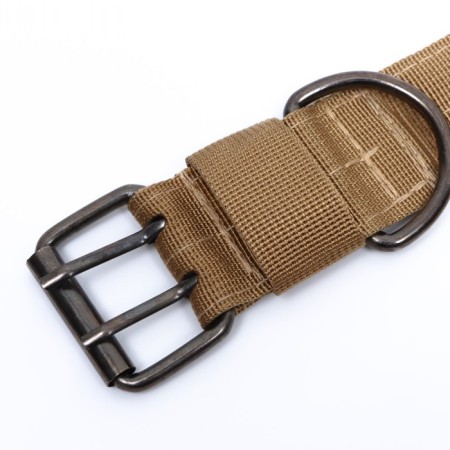 A collar with a soft lining, 75 x 4 cm, Osh 51-61 cm, sand-6