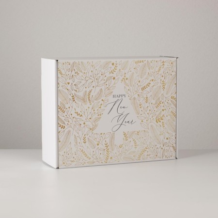Folding box "New Year", 27 x 21 x 9 cm, new year-2