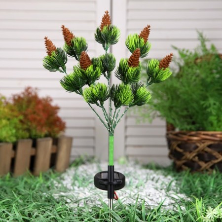 Garden lamp on the solar battery "Juniper", 75 cm, 28 LED, glow of multi-1