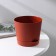 Pot for flowers with basal watering "Alliance", 1 l, d = 13 cm, h = 12 cm, color terracotta