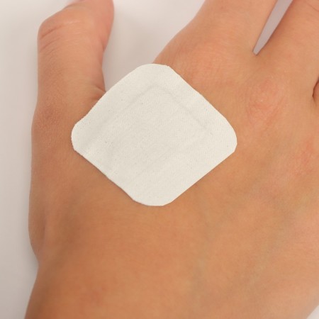 The adhesive plastry "Verofarm" bactericidal on a fabric base, 3.8 x 3.8 cm, 2 pcs.-6