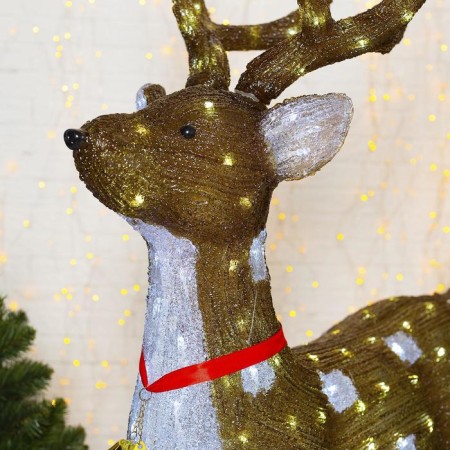 LED figure "Kosul" 80 × 130 × 50 cm, acrylic, 228 LED, 8 modes, 24 V, glow of white-2