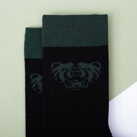Socks "bears" p. 39-40 (24-26 cm)-1