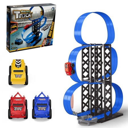Auto traffic "Racing Track", magnetic route, 3 levels