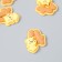 Decor for creativity "Number 4 with an animal" set 10 pcs 2.1x1.9 cm