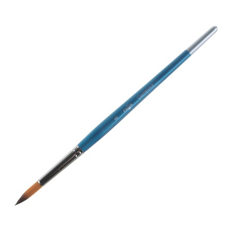 Synthetics brush, round No. 8, "gamma"