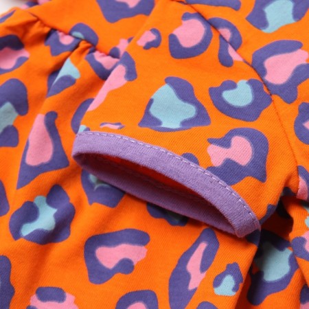 Bloom Baby dress Leo with Cor. Sleeve, p. 92 cm, orange-2