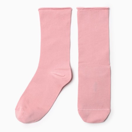 Women's socks, dry rose color, size 23-25