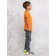Children's T -shirt, height 116 cm, orange color