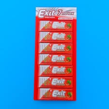 Chewing gum Exit without sugar with watermelon, 7 dragees in a pack, spike, 94.5 g