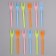 Plastic forks, in a set 12 pcs., Mix colors