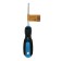 Slate Combined tundra, 2 in 1, chromium, magnet, 2k handle, PH2/SL6 x 100 mm
