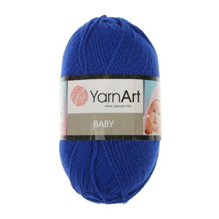 Baby yarn 100% acrylic 150m/50g (979 cornflower)-4