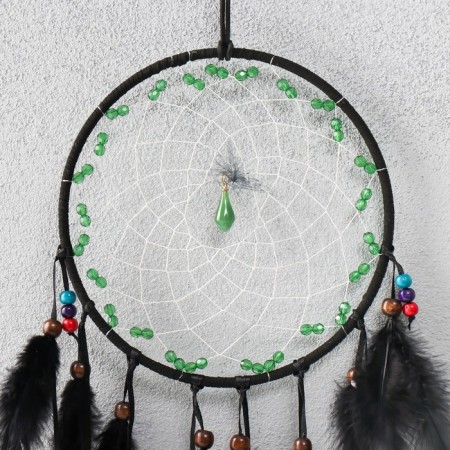 Dream Circle "Circle. Paviline feathers" d = 17 cm 17x74 cm-1