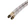 Zein mixer eyeliner, 1/2 nut, M10 fitting, 50 cm, installation key, set 2 pcs