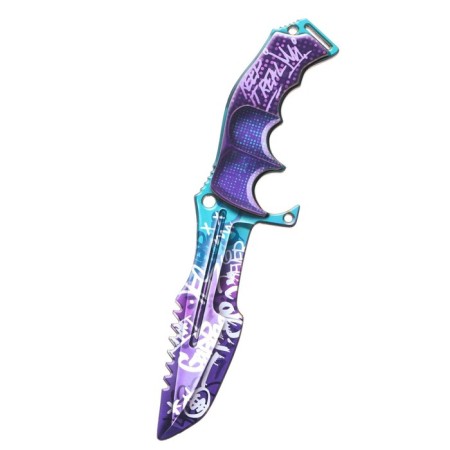 Hunting wooden knife "graffiti", length 25 cm-3