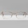 Finished glasses GA0608 (color: c1 gold; diopter: + 1.5; tint: no)